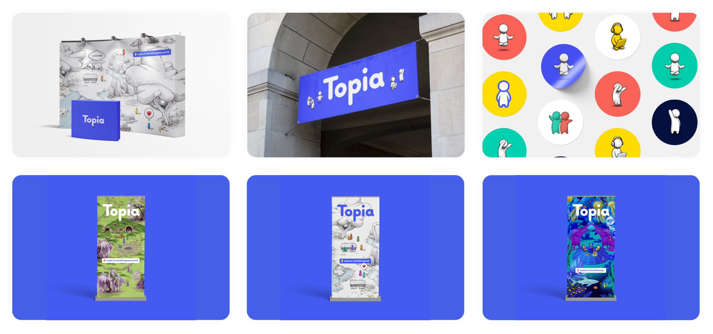 Topia branding