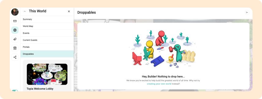 Topia platform redesign